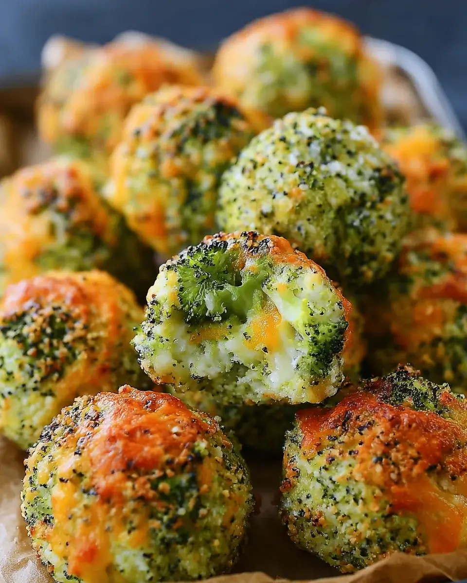 Baked Broccoli Cheese Balls: A Healthy Snack Delight!