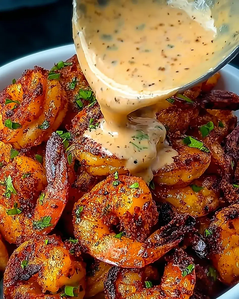 Crispy Cajun Shrimp with Creamy Sauce: A Flavor Delight!