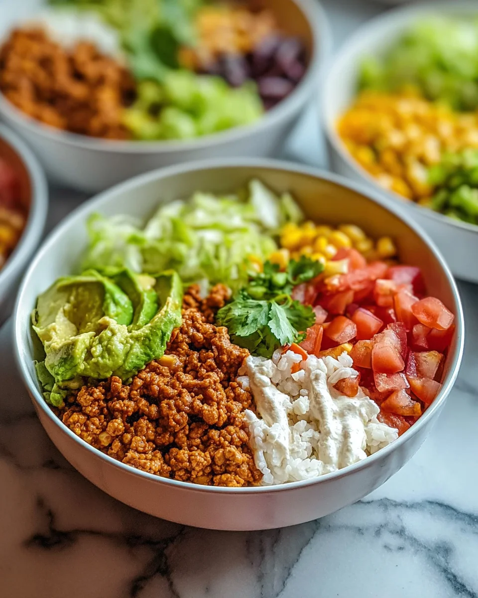 Healthy Turkey Taco Bowl: Quick, Delicious, and Nutritious!