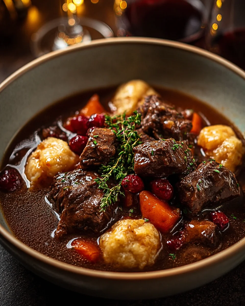 Hearty French-Style Beef Stew: Warm Up Your Dinner Table!
