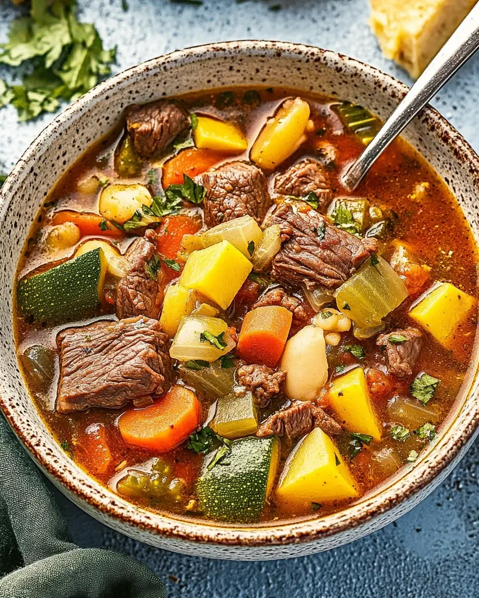 Beef and Vegetable Soup: Your Ultimate Comfort Recipe!