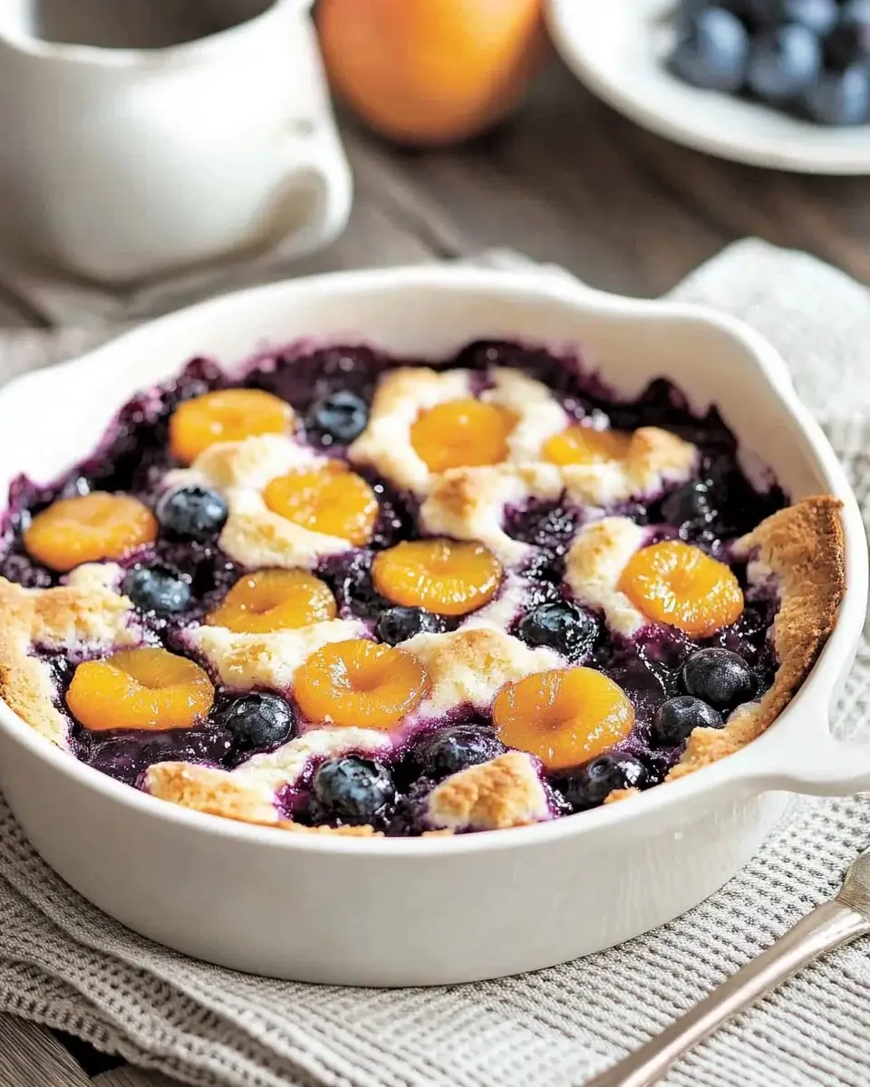 Blueberry Apricot Cobbler: A Delicious Summer Treat!