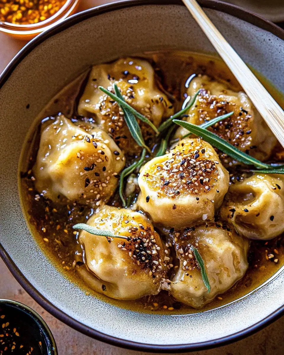 Butternut Squash Dumplings with Sage Brown Butter delights!