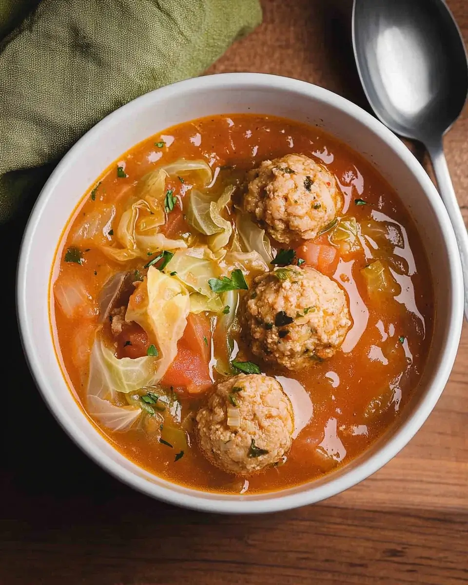 Cabbage and Meatball Soup: A Hearty, Healthy Recipe!