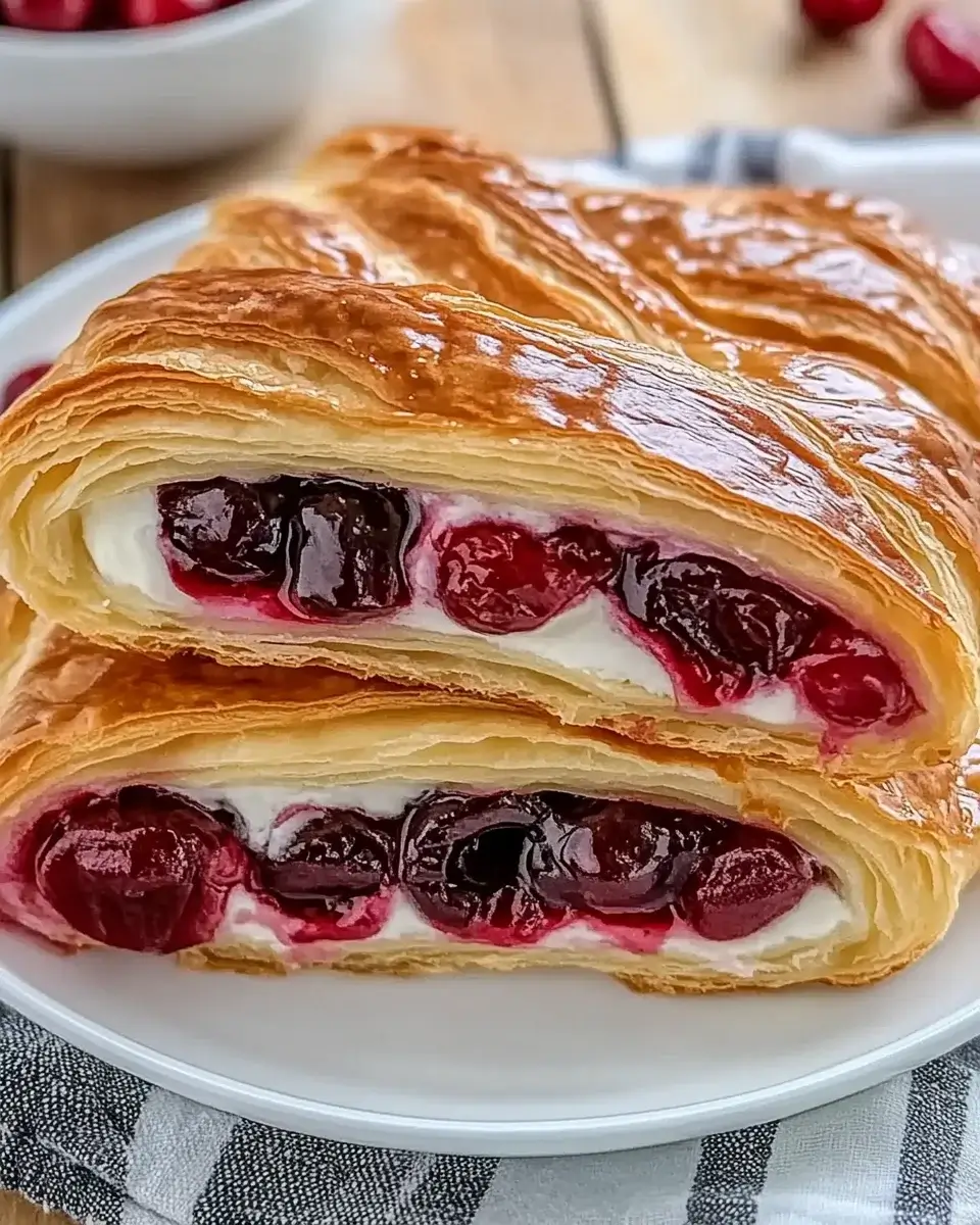 Cherry Cream Cheese Danish: A Delightfully Easy Recipe