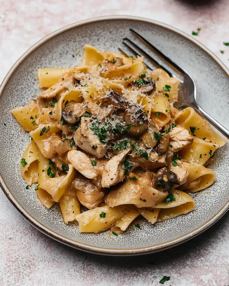 Chicken Marsala Pasta: A Delicious Dinner Recipe!