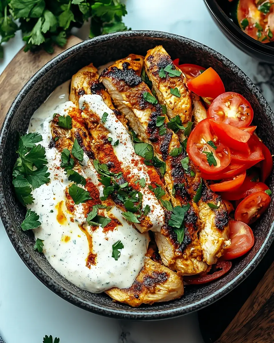 “Chicken Shawarma with Creamy Garlic Sauce Awaits You!”