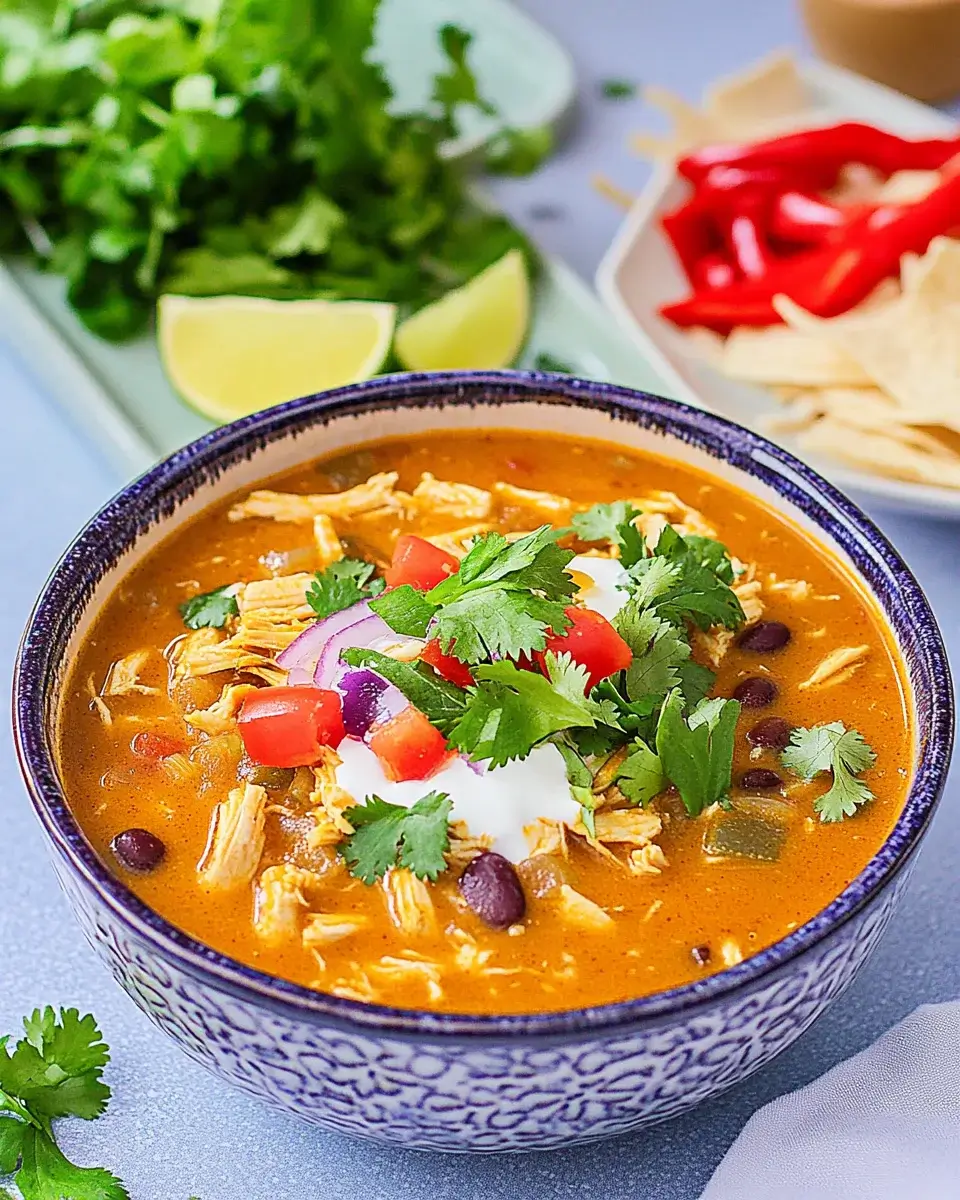 Chili's Inspired Chicken Enchilada Soup Awaits You!
