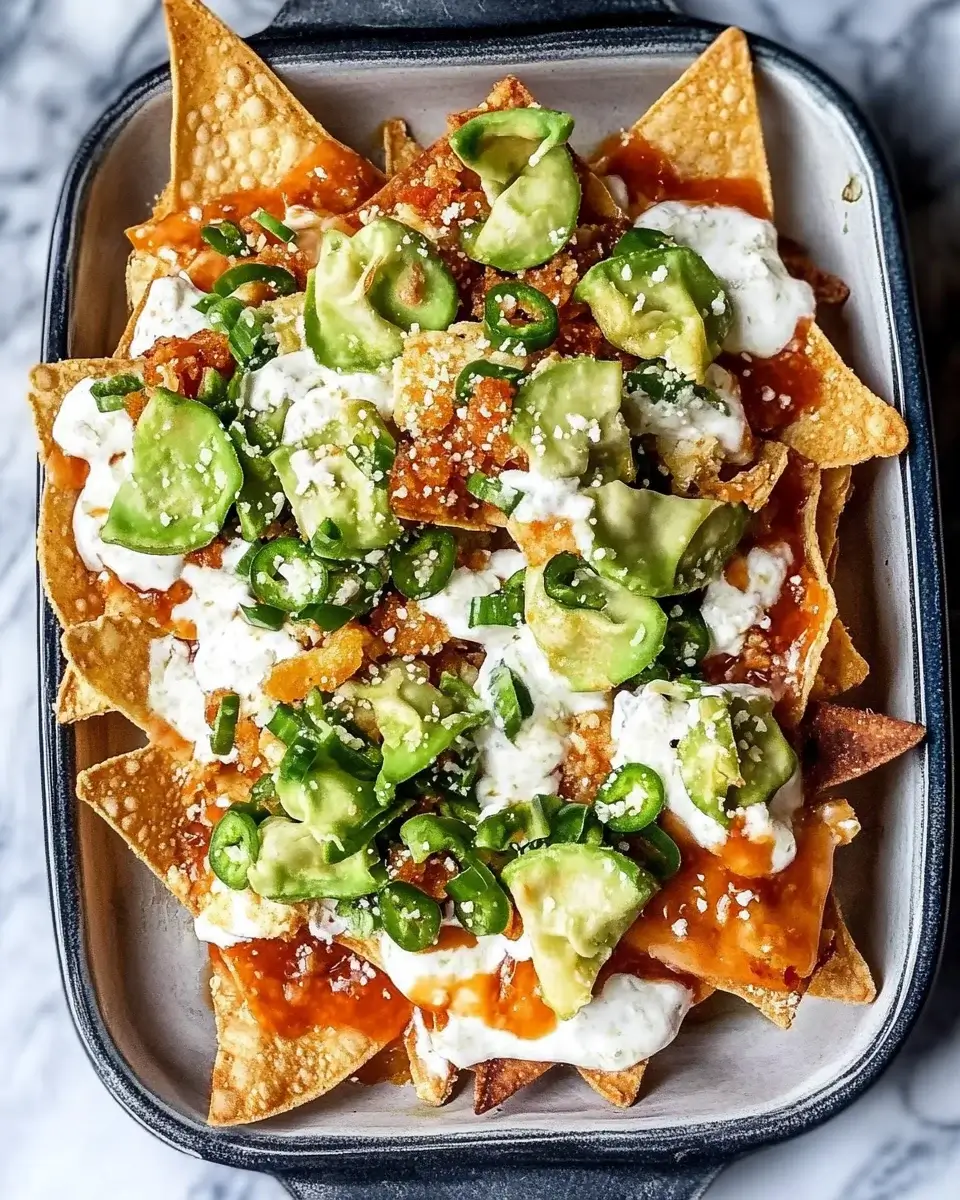 Crab Rangoon Wonton Nachos: A Delightful Twist Await!