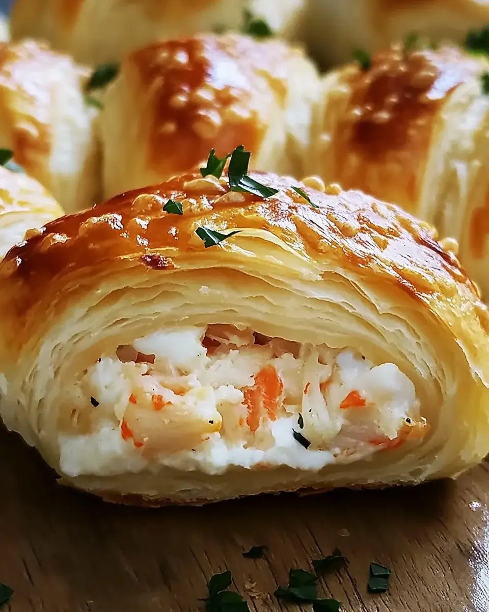 Crab and Cream Cheese Crescent Rolls: A Delightful Treat!