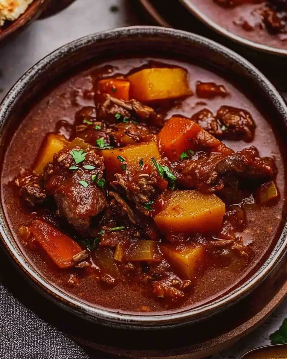 Hearty Hungarian Goulash: A Flavorful Comfort Dish!