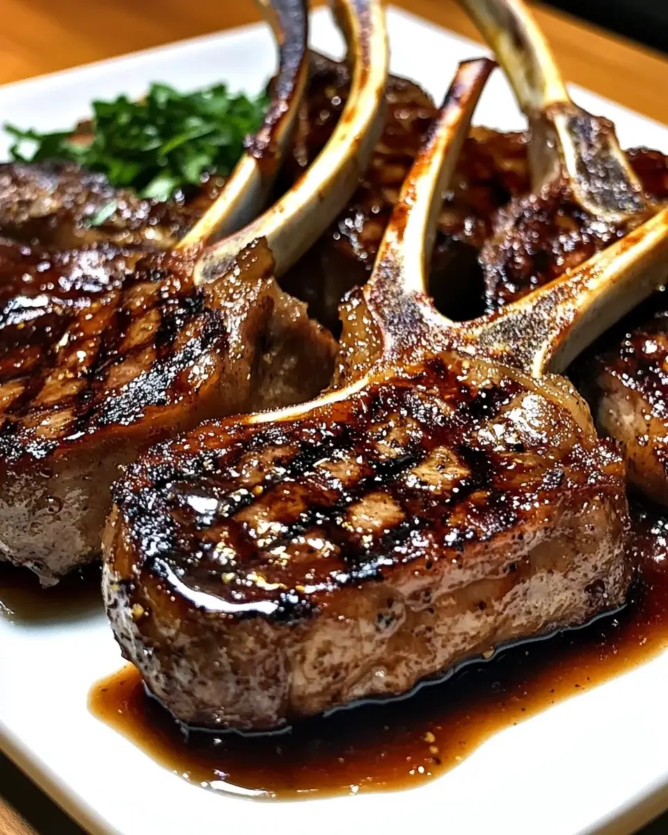 Honey Garlic Glazed Lamb Chops: A Must-Try Recipe!