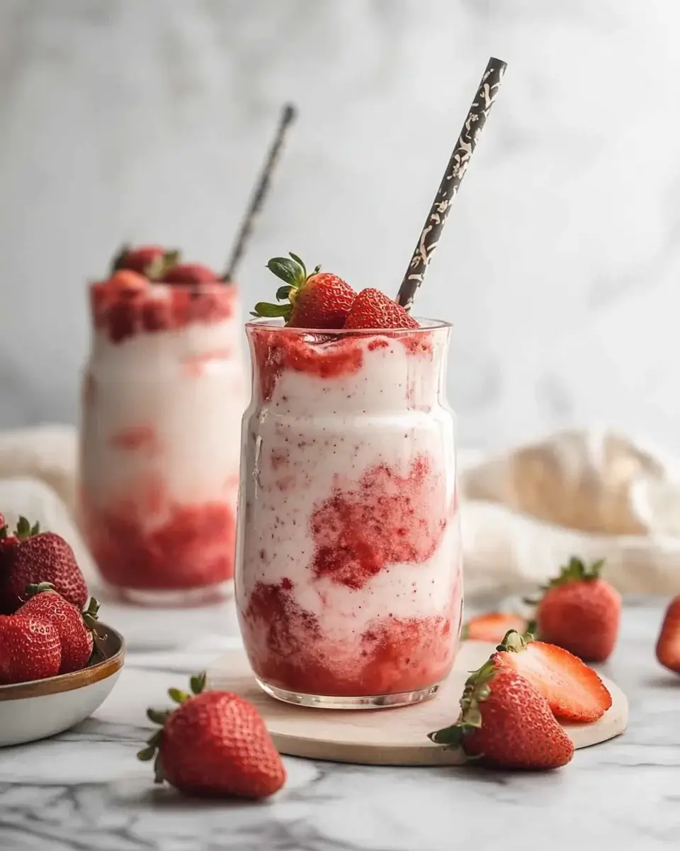 Korean Strawberry Milk: Blend for a Dreamy Treat!