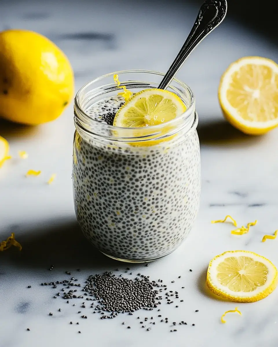 Lemon Cream Chia Pudding: A Refreshing Delight!