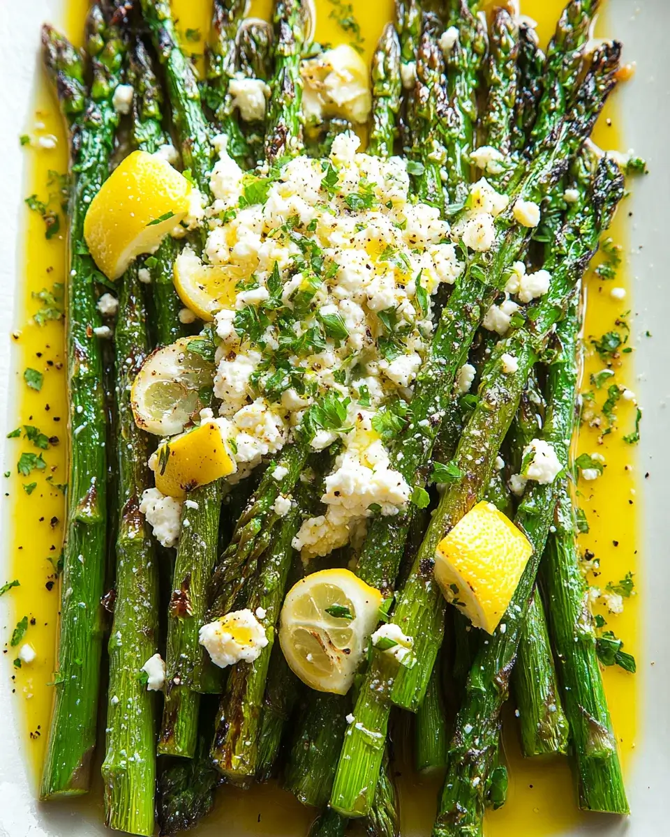 Lemon Feta Grilled Asparagus: A Must-Try Delight!