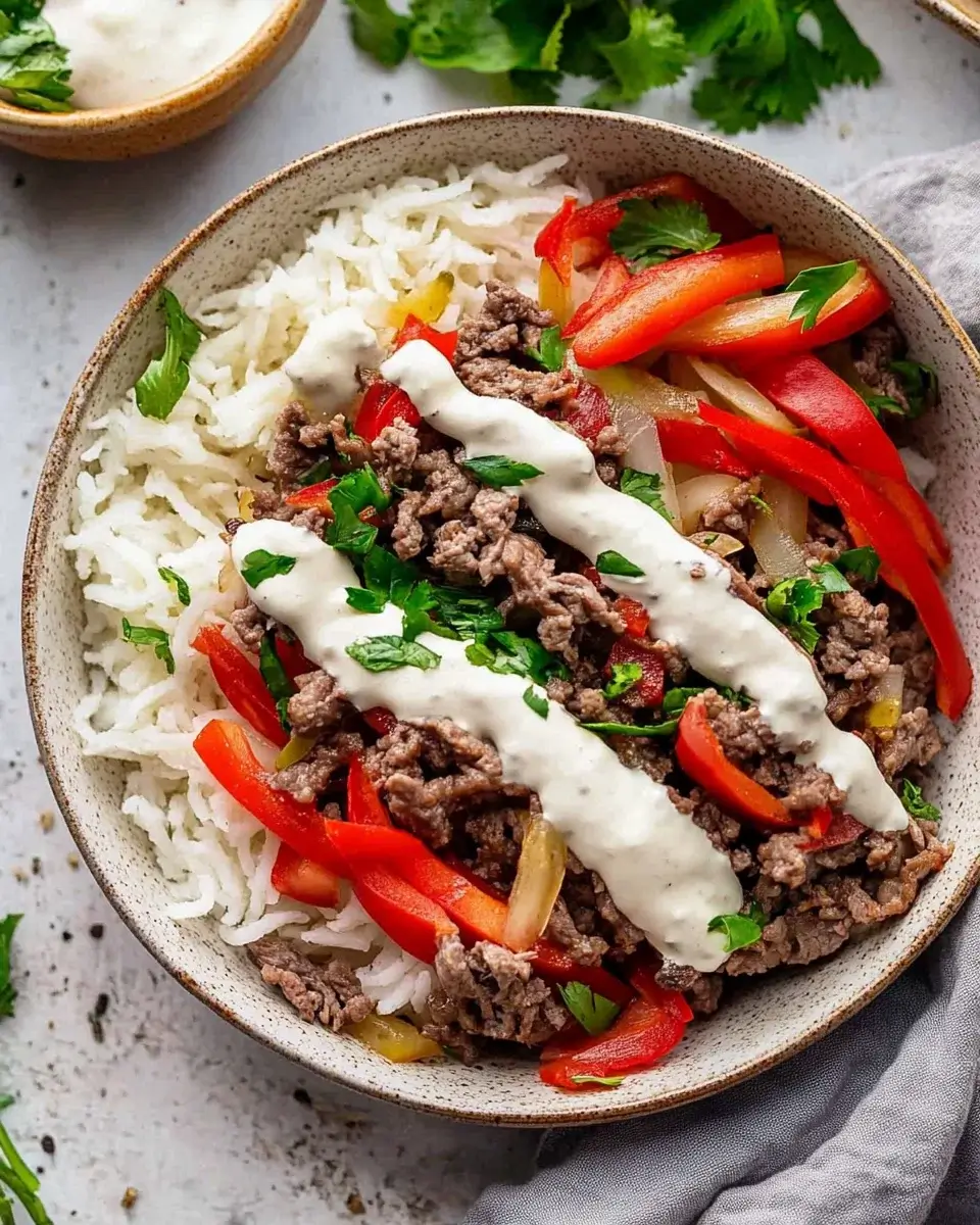 Philly Cheesesteak Bowl: A Delicious, Easy Recipe!
