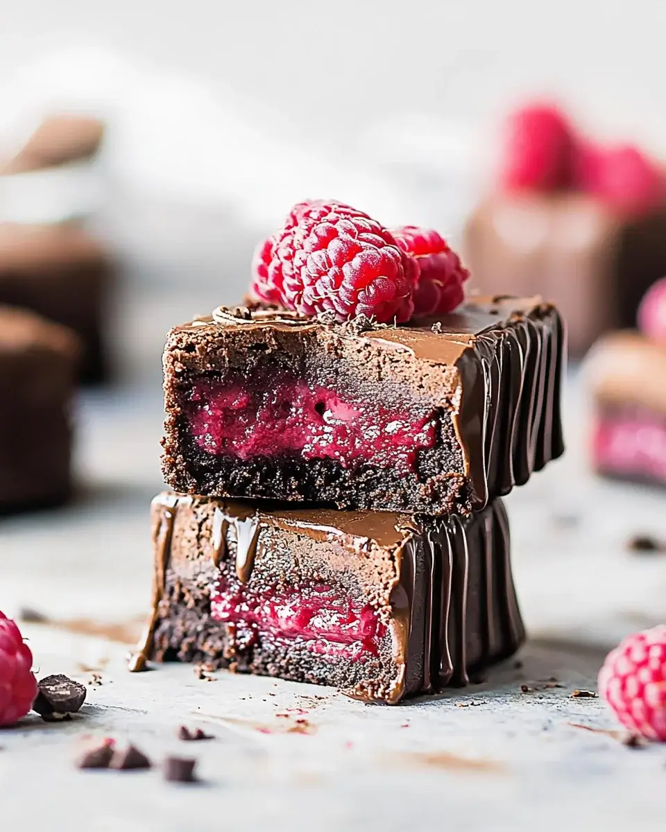 Raspberry Mocha Mousse Brownies: Indulge in Decadence!