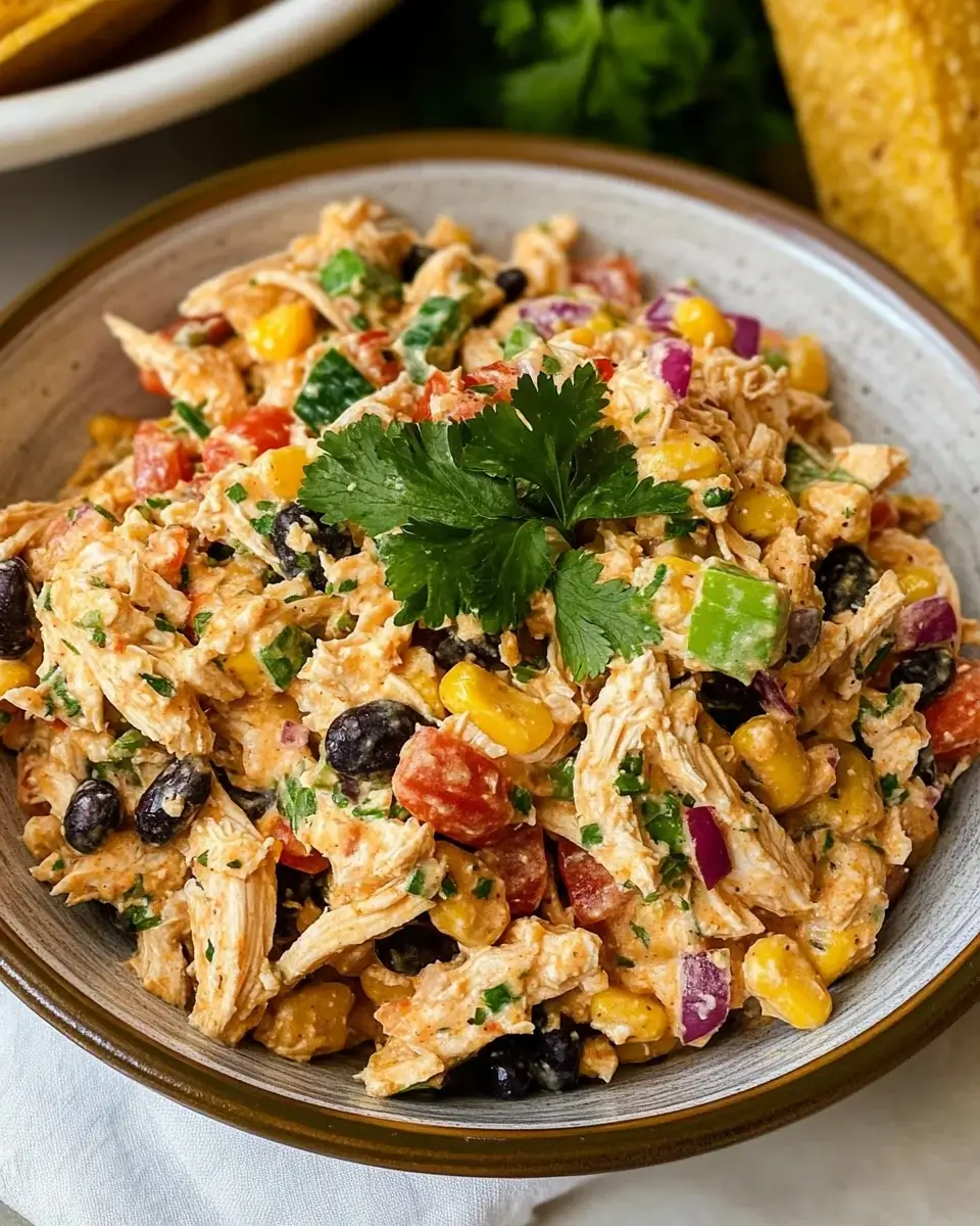 “Southwestern Chicken Salad: Tasty and Easy Recipe!”