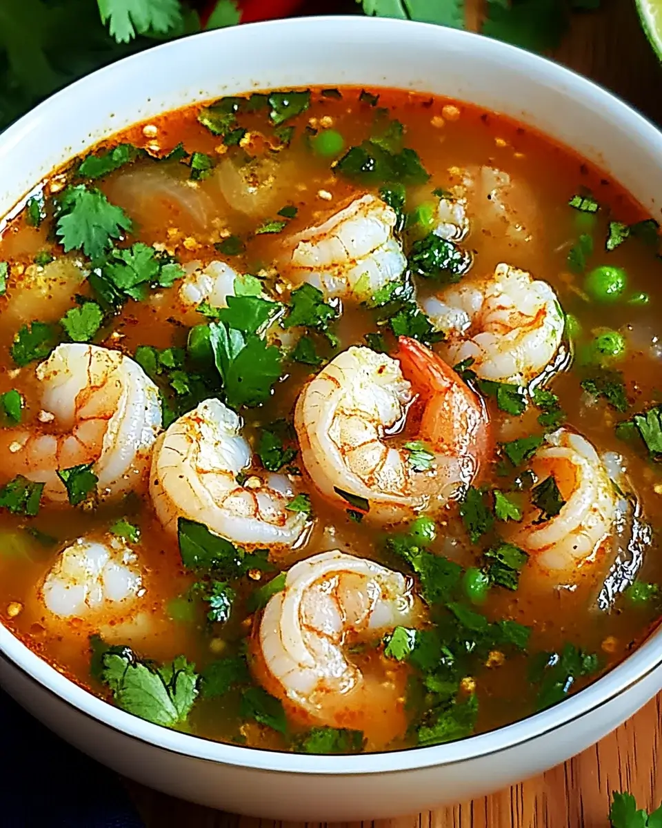 Spicy Shrimp Soup: Discover This Flavorful Recipe!