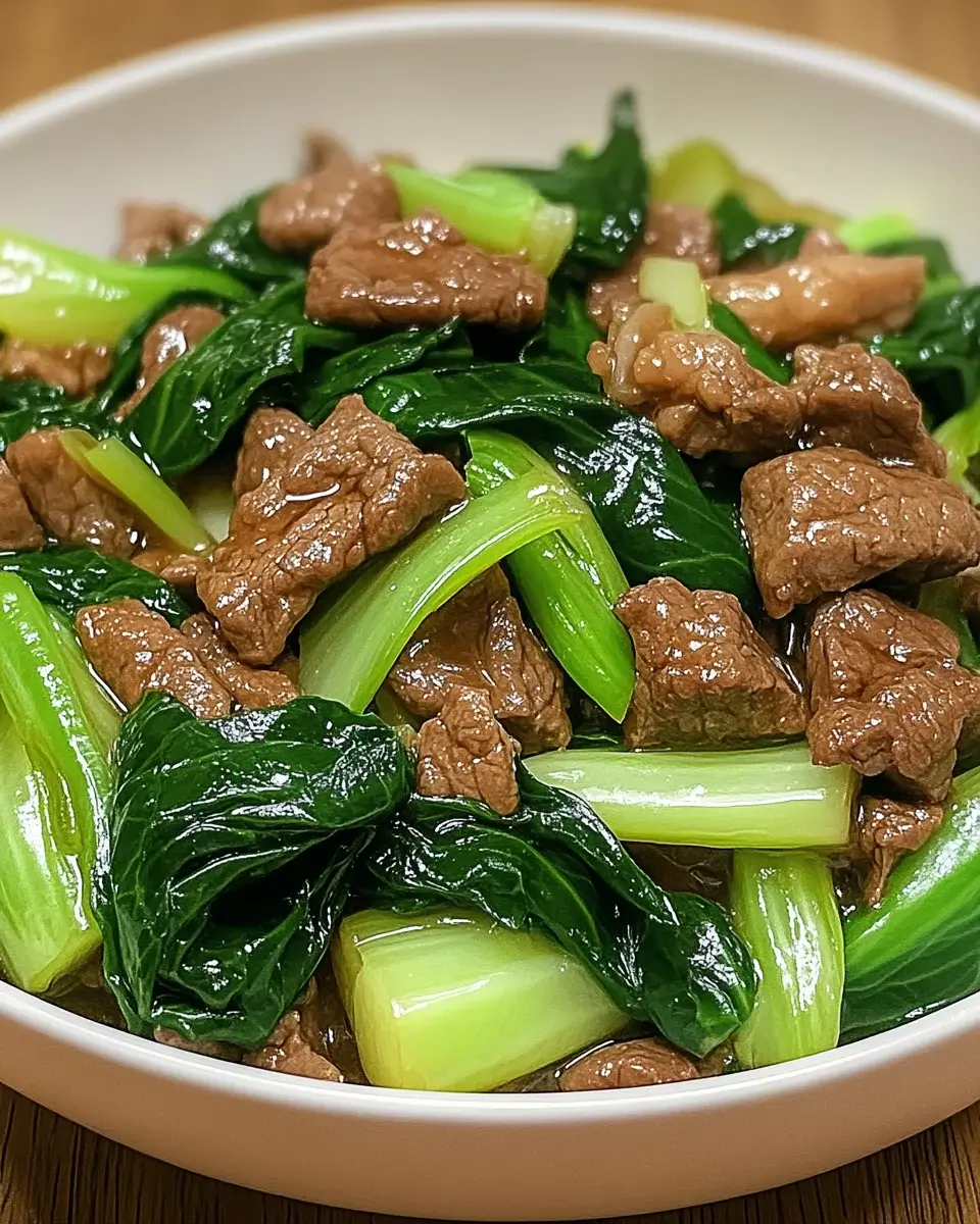 Stir-Fried Beef with Bok Choy: A Quick, Delicious Recipe!
