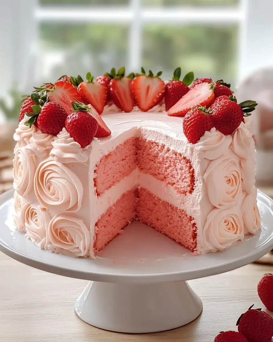 Strawberry Bliss Cake: A Delicious Recipe to Try Today!