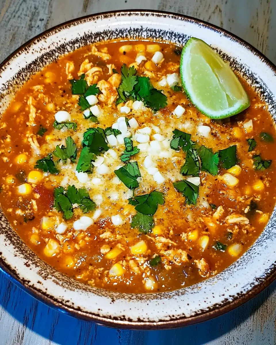 Street Corn Chicken Chili: A Flavor-Packed Recipe!