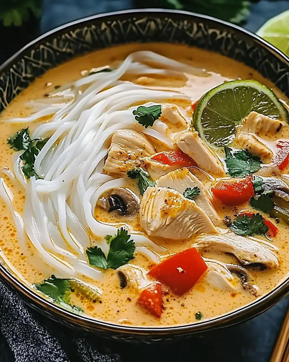 Thai Chicken Soup: A Flavorful Delight in Minutes!