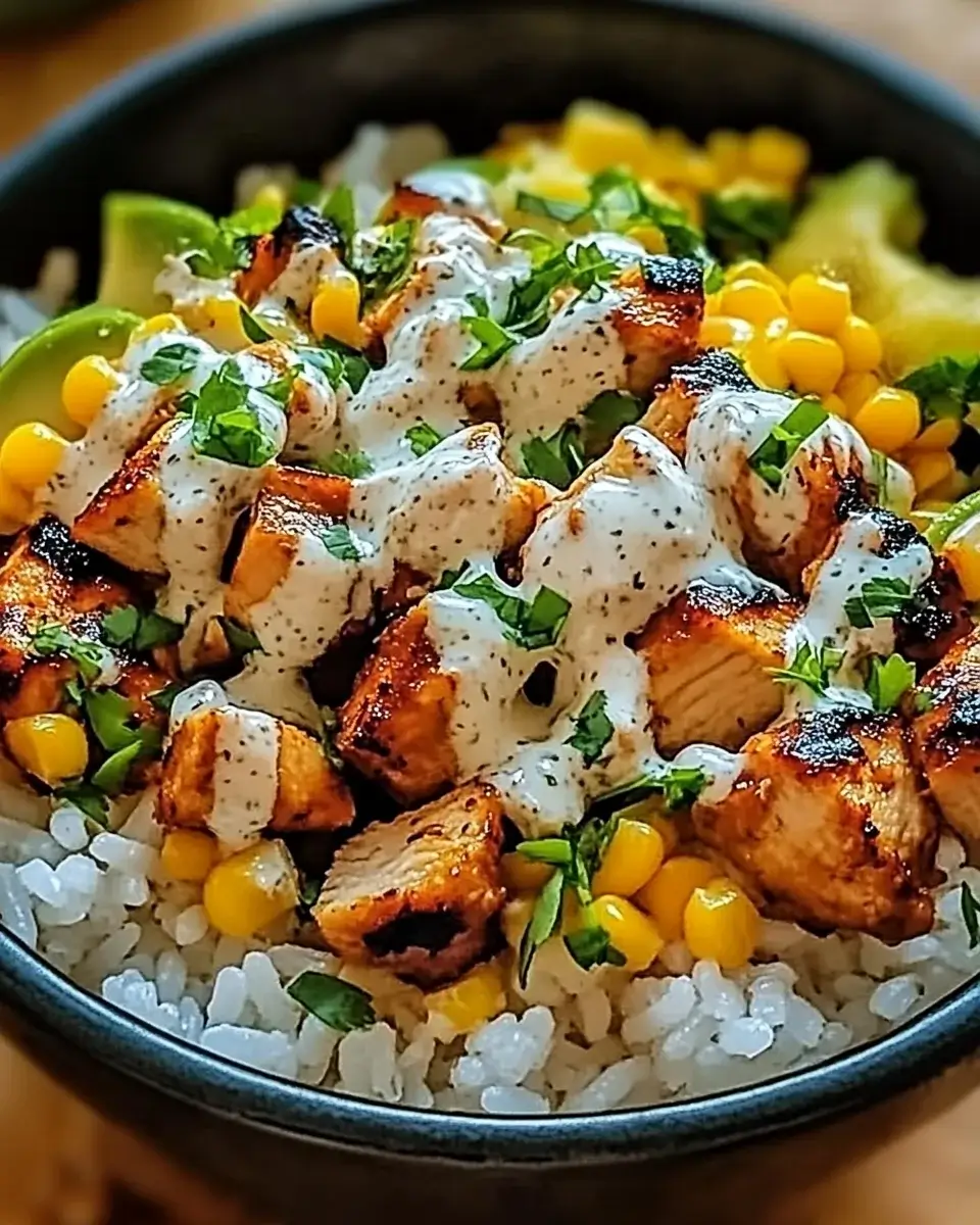 Street Corn Chicken Rice Bowl: Easy Recipe to Try Today