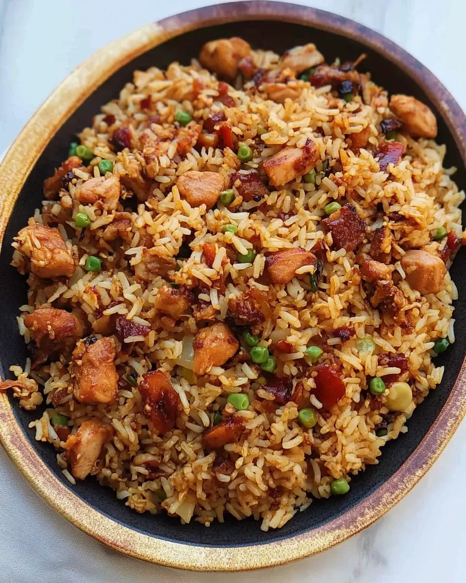 BBQ Chicken Fried Rice: A Flavorful Dinner Delight!