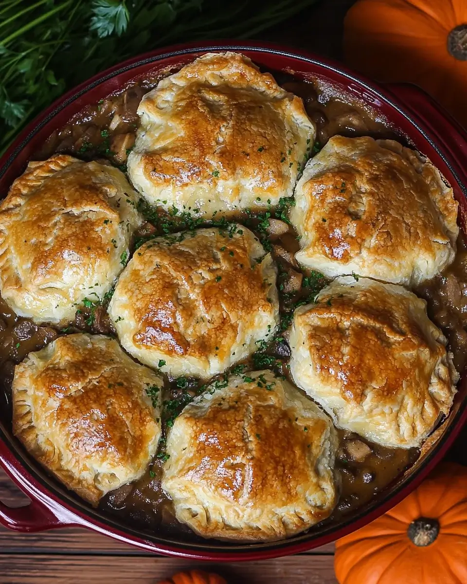 Chicken and Mushroom Pot Pie: Easy Recipe to Delight!