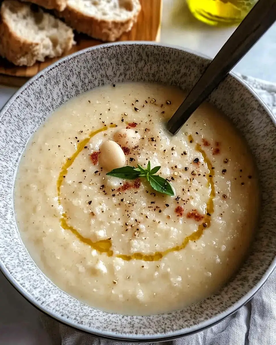 Creamy Cauliflower and White Bean Soup to Delight Your Tastebuds