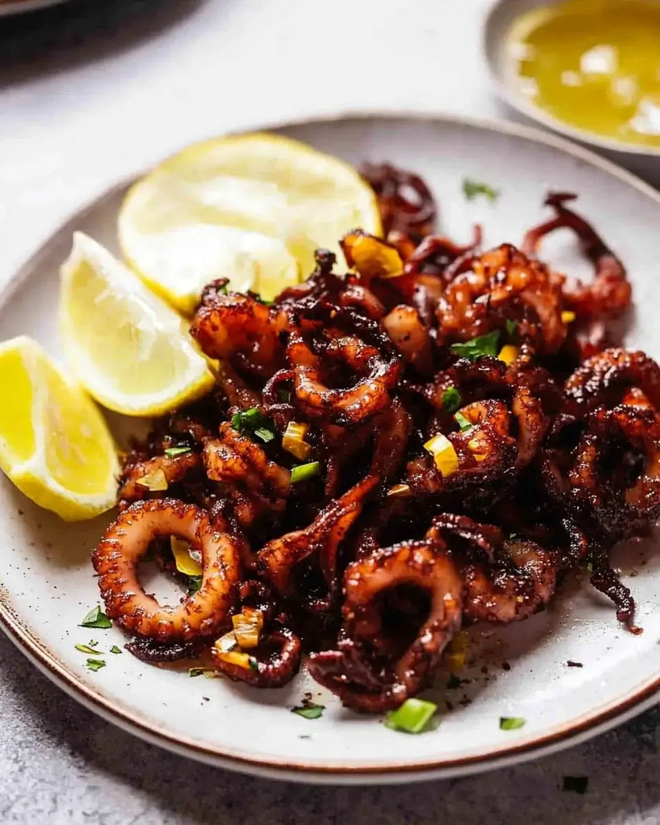 Crispy Marinated Baby Octopus: A Flavorful Delight Awaits!