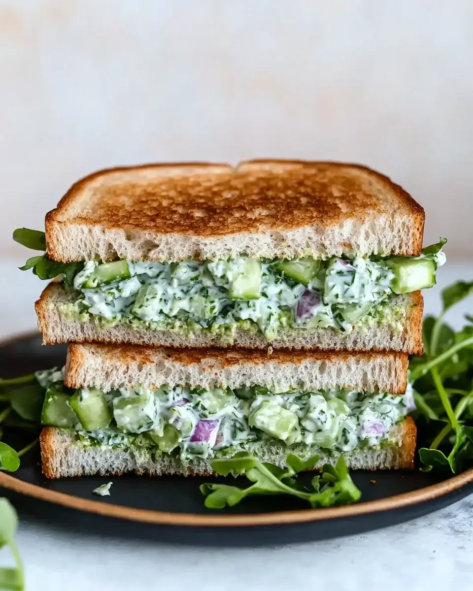 Cucumber Salad Sandwiches: A Refreshing Twist Today!