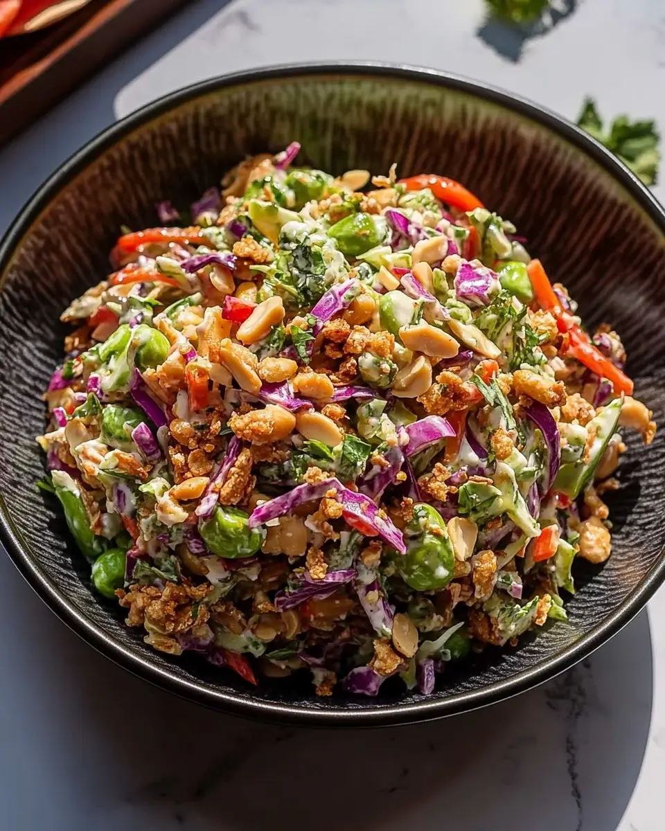 Peanut Crunch Salad: A Delicious, Nutritious Delight!