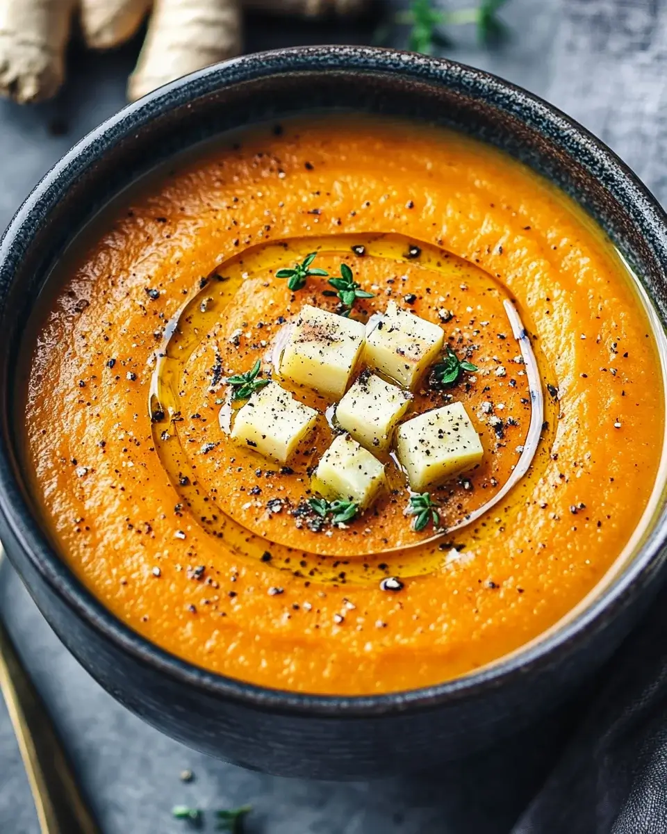 Roasted Carrot and Ginger Soup: A Delicious Classic Recipe