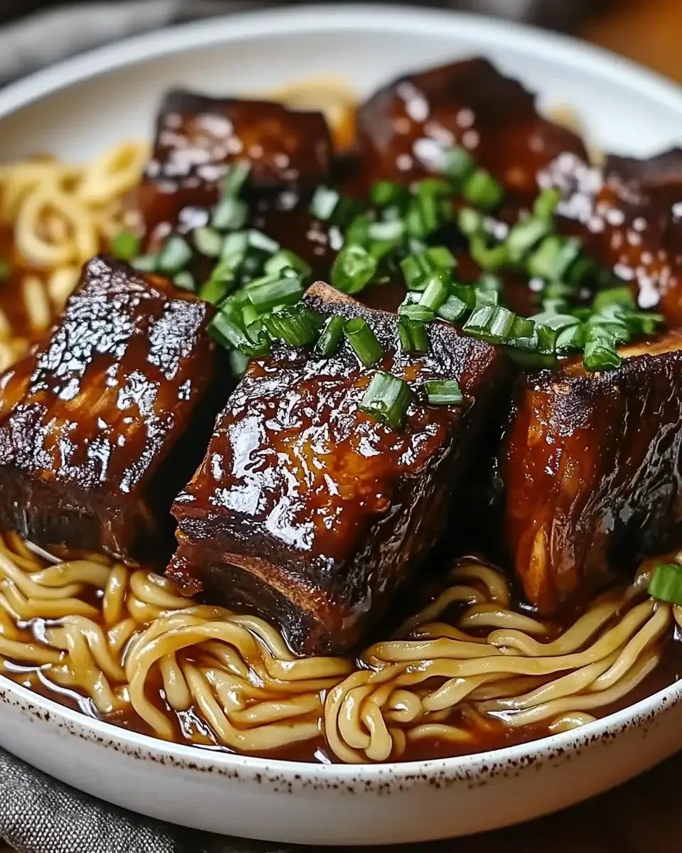 Savory Short Ribs with Noodles: A Delicious Recipe to Try