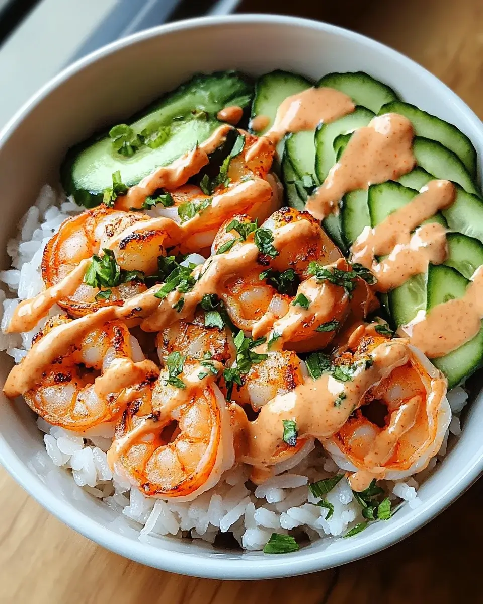 Shrimp Rice Bowls with Spicy Mayo: Delicious Recipe Awaits!
