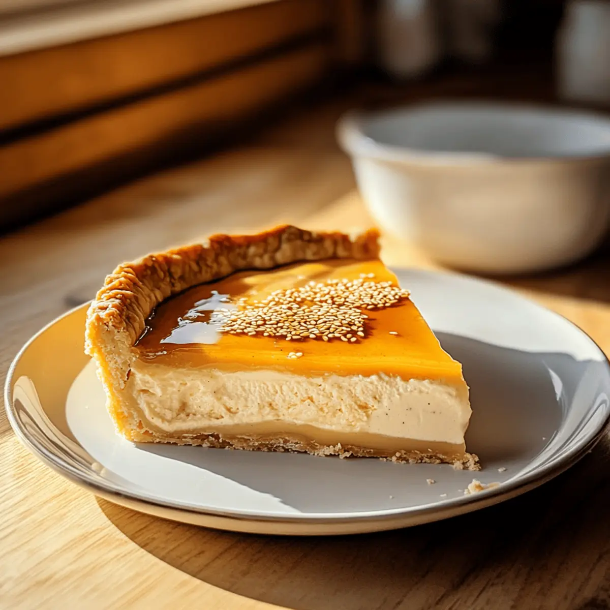 Golden Greek Honey Pie - A Sweet Slice of Mediterranean Bliss