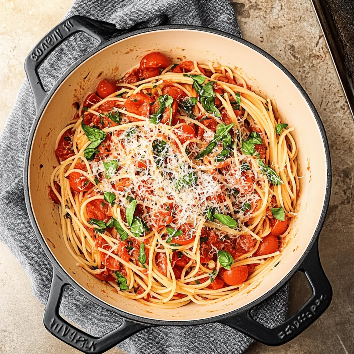 Savory Tomato Basil Pasta in Just 15 Minutes