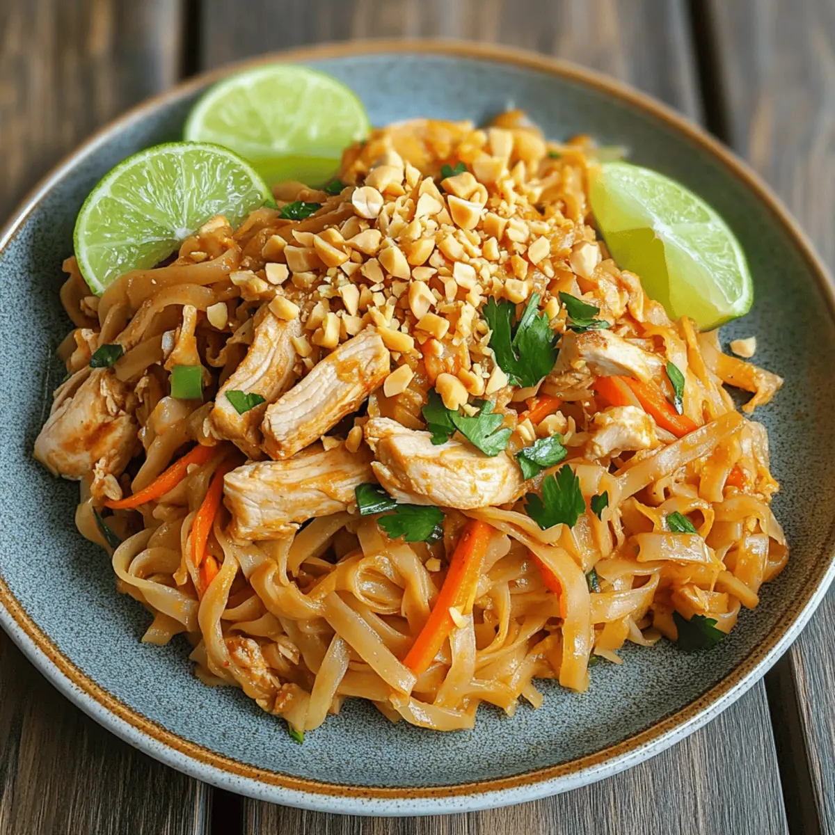 Delicious Chicken Pad Thai Recipe Ready in 30 Minutes
