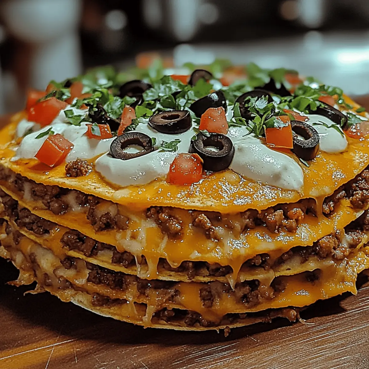 Taco Bell Mexican Pizza Delight: Guilt-Free Homemade Joy