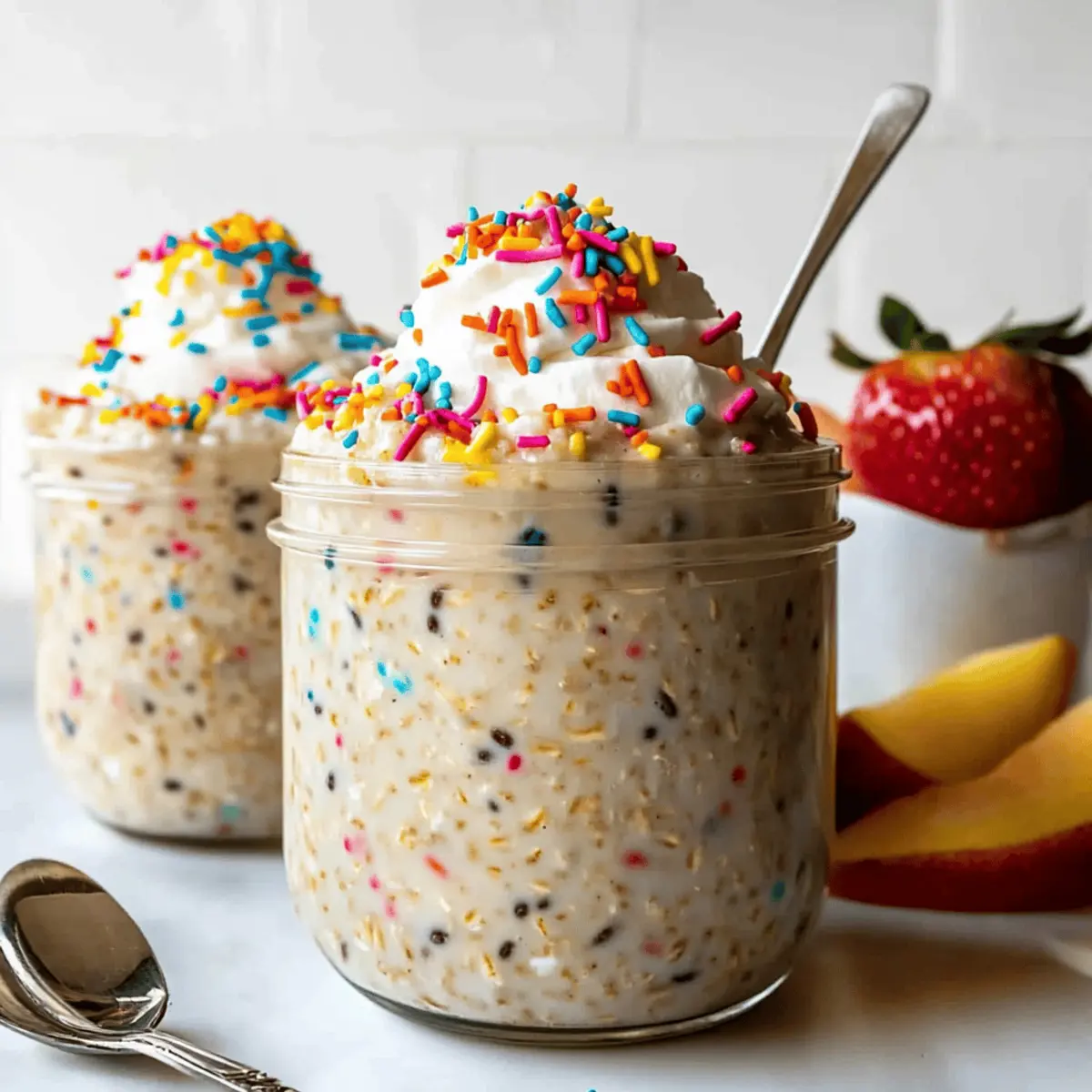 Delicious Birthday Cake Overnight Oats for a Festive Breakfast