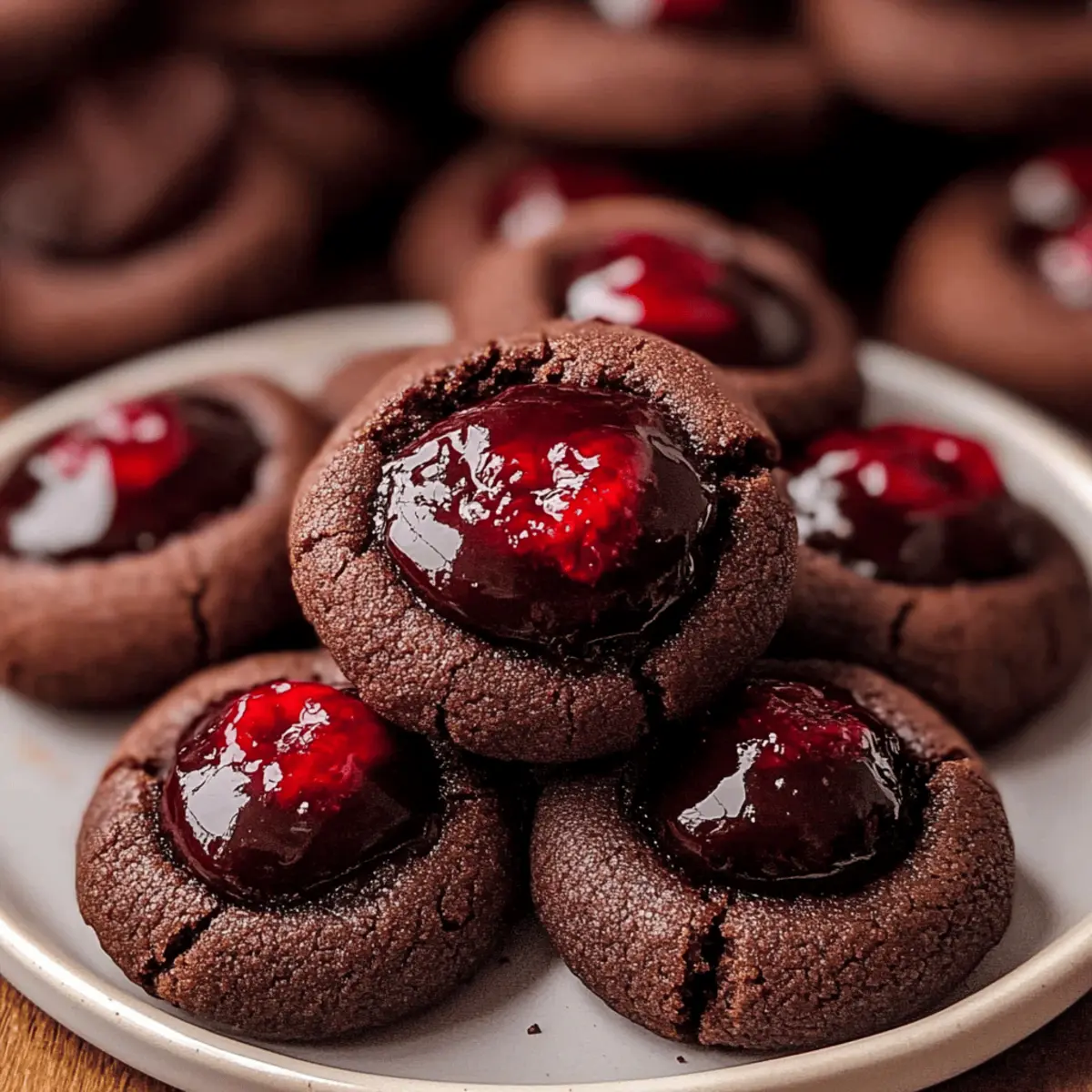 Irresistible Chocolate Cherry Cookies That Melt in Your Mouth