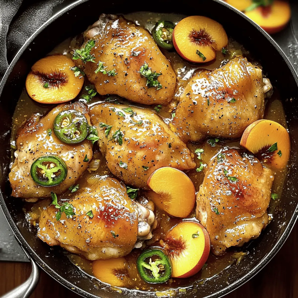 Irresistible Jalapeno Peach Chicken for Flavor Lovers