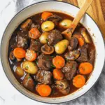 Savory and Rich: Ultimate Beef Stew with Mushrooms