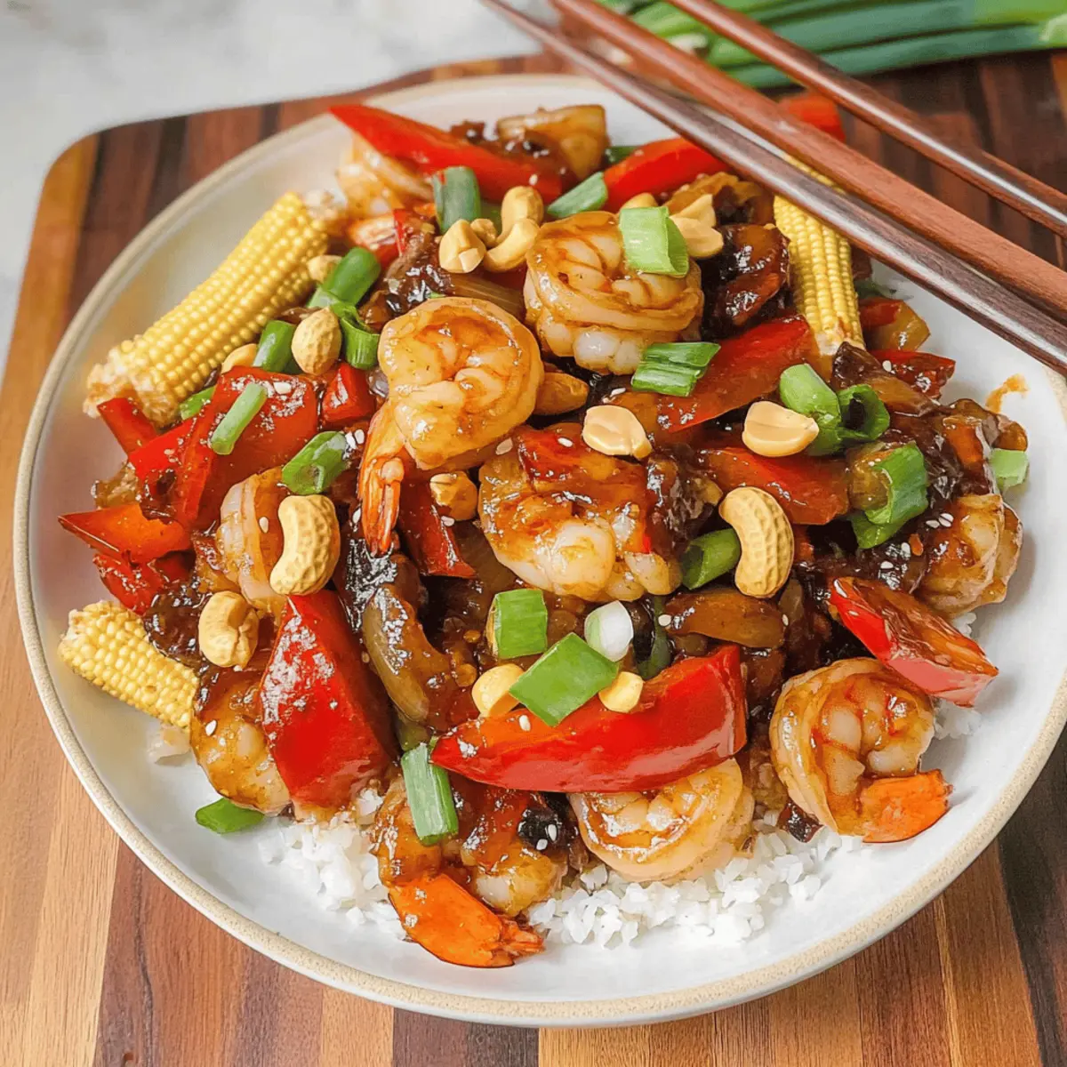 Air Fryer Kung Pao Shrimp: Quick, Healthy & Bursting with Flavor