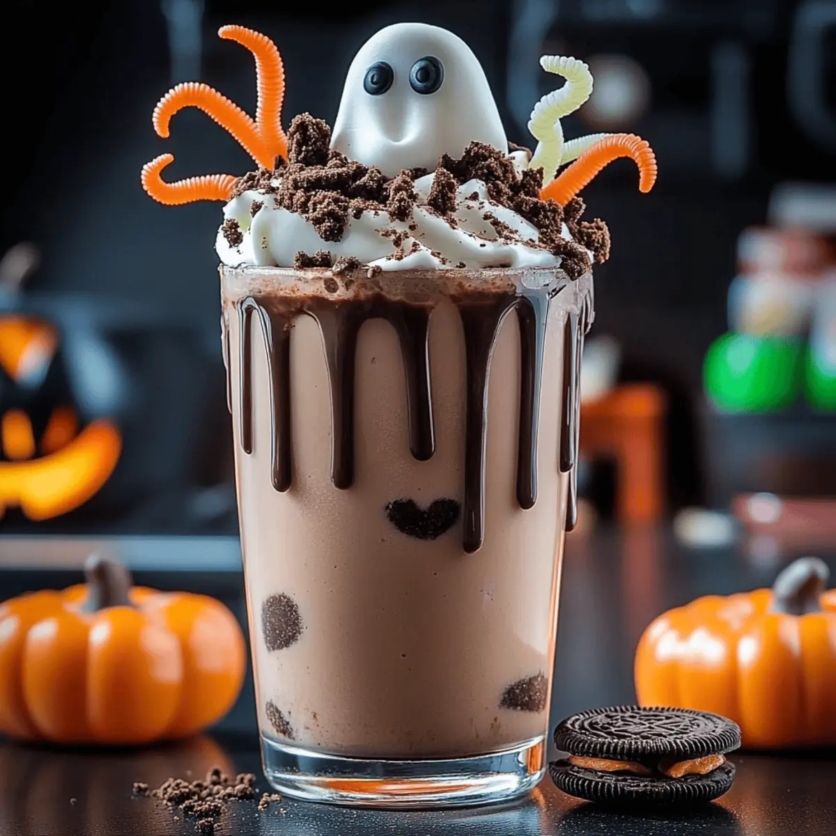 Graveyard Chocolate Shake Mocktail Recipe: Spooky Deliciousness
