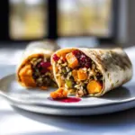 Fall Inspired Burrito Wrap