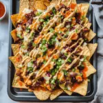 Korean Beef & Kimchi Nachos