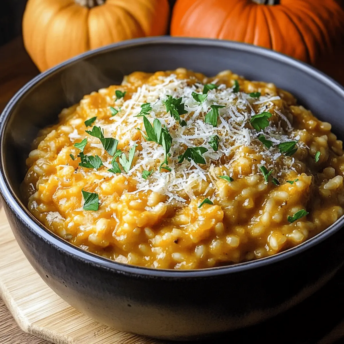 Savory Slow Cooker Pumpkin Risotto Recipe for Cozy Evenings
